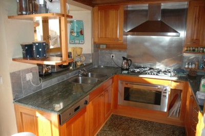 Location Val d'Isere : CHALET DU SAUT CUISINE